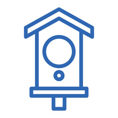 bird house color icon