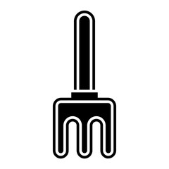 scratch the plants glyph icon