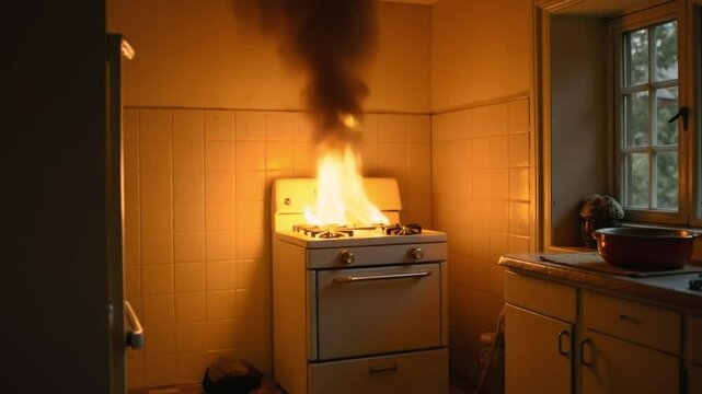 kitchen fire