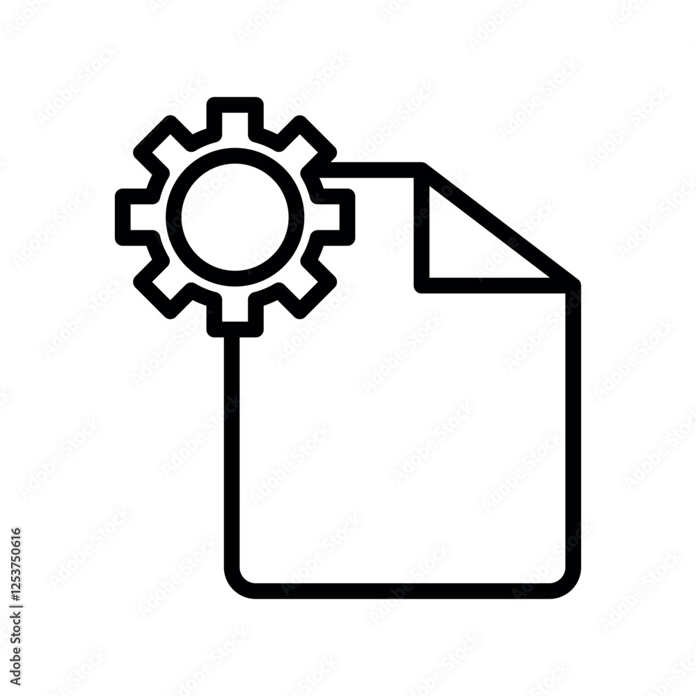 Poster clipboard file vector icon