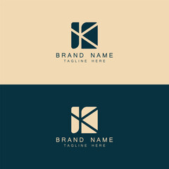 letter K logo, K letter monogram. Elegant luxury K logo, t shirt design, K Letter Logo Vector Template Abstract Monogram Symbol.
