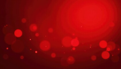 Abstract red festive background with shimmering lights, christmas background, glitter, festive background