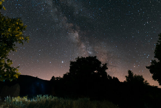 starry night sky