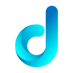 Web line modern color full logo design