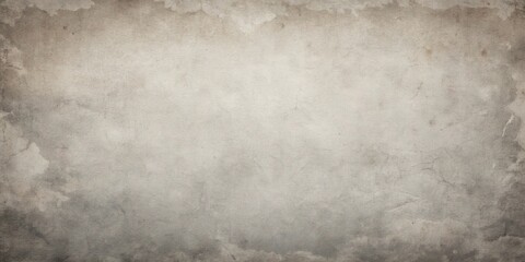Obraz premium Vintage grainy background with aged paper effect and soft gray tones cover design and noise texture effect header poster banner background generative AI