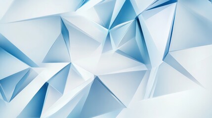 Fototapeta premium Abstract Blue Geometric Pattern