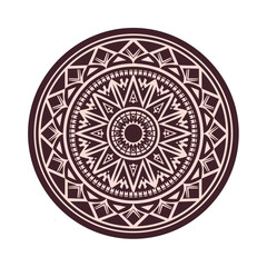 Abstract mandala design.