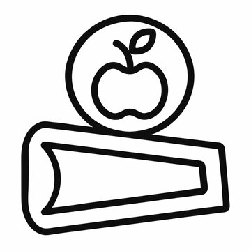 recommend clip art: Preschool education icon outline vector School teacher Class kids  vector illustration (2)