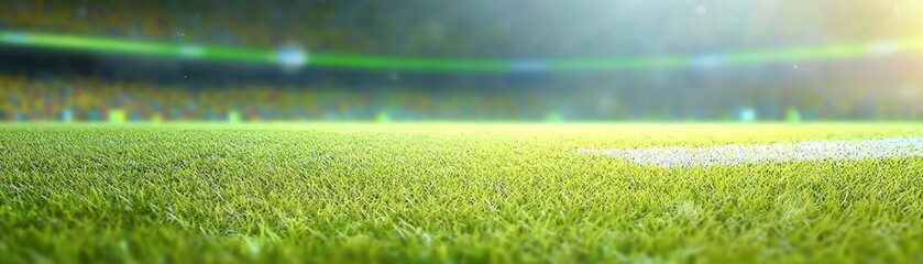 Fototapeta premium Soccer field, stadium, game, background, sports image