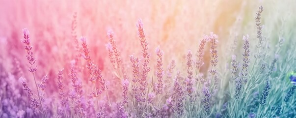 Fototapeta premium lavender field, background, 