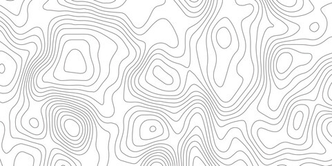 Fototapeta premium Abstract design with seamless pattern with lines topographic map. geographic mountain relief. retro topographic map. geographic contour map paper texture. terrain path isolated on a background.