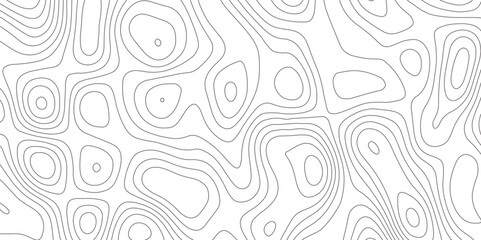 Fototapeta premium Abstract design with seamless pattern with lines topographic map. geographic mountain relief. retro topographic map. geographic contour map paper texture. terrain path isolated on a background.