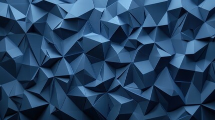 Fototapeta premium Abstract Blue Geometric Pattern