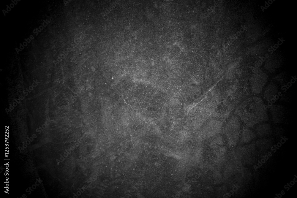 Aufkleber old wall texture smeared engine oil cement dark black gray background abstract grey color design are