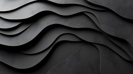 Obraz premium Abstract dark waves, texture background