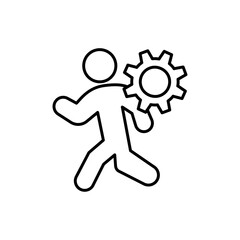 Sprint icon Vector logo set flat