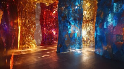 Chromatic Chamber: An Immersive Installation of Light and Color