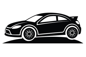 Obraz premium black sports car