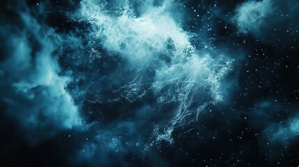 Fototapeta premium Abstract Dark Blue Background with White Streaks of Light for Futuristic Motion Graphics
