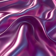 Obraz premium Flowing pink silk fabric background for design, texture, or abstract art