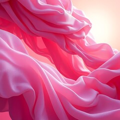 Obraz premium pink silk background