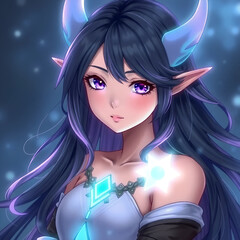 a cute girl