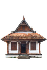 Indian house isolated on transparent background