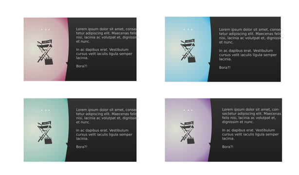 banners templates, movie theme