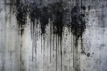 Spray Paint Art on Concrete Wall Background with Urban Graffiti Vibes