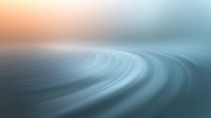 Abstract vortex with smooth gradient background, 3D design