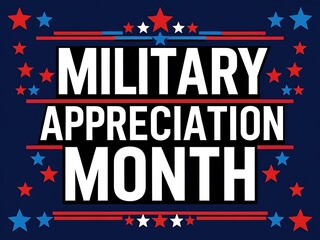 Military Appreciation Month Celebrated with Stars and Stripes