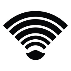  Wifi signal waves vector art illustration