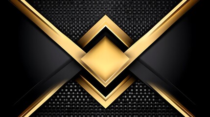 Gold diamond black texture background design