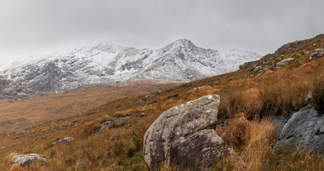Autumn landscape in Kerry, Ireland.