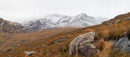 Autumn landscape in Kerry, Ireland.