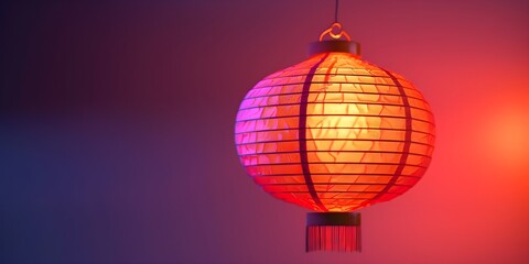 Obraz premium Beautiful Lantern Festival Night Scene Concluding Chinese New Year 