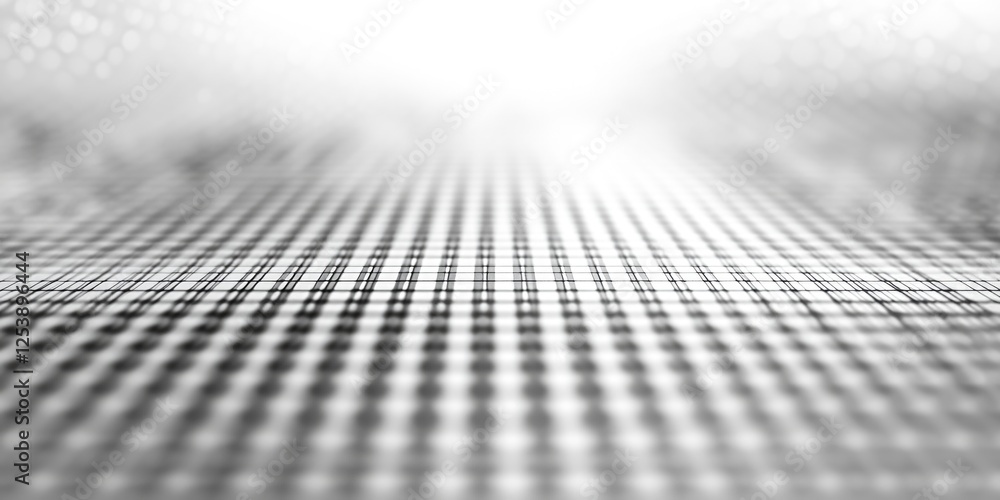 Poster a black and white image of a grid with squares and lines, ideal for use in graphic design or as a ba
