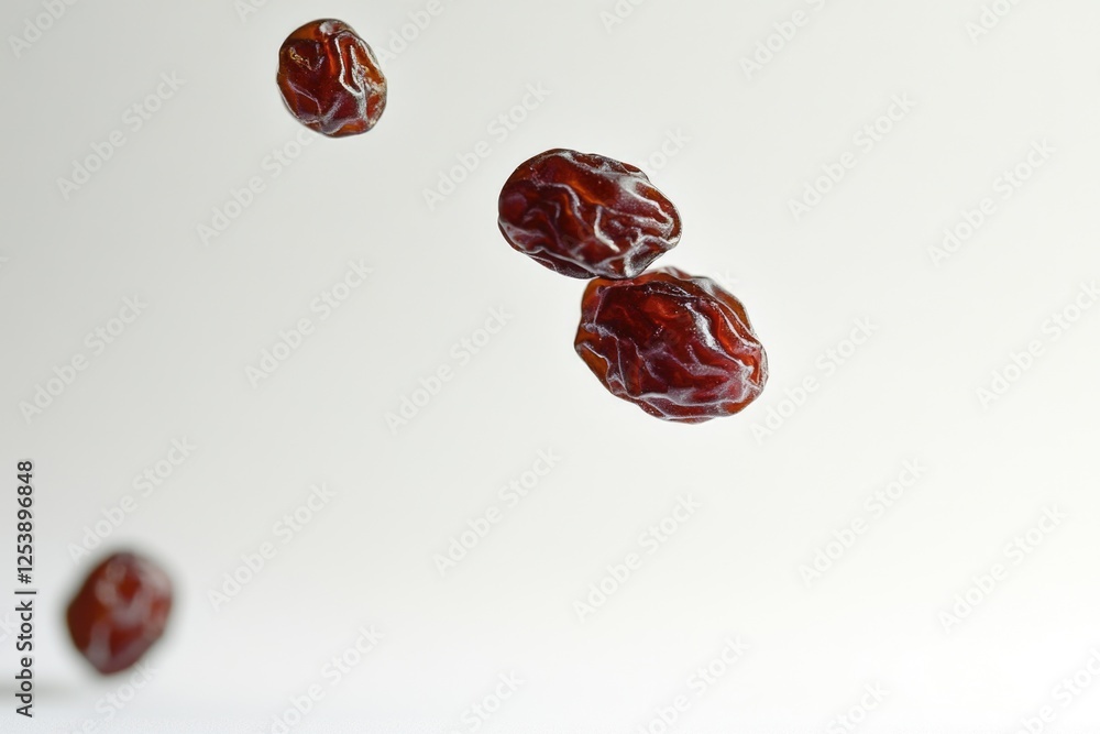 Poster a collection of calendar dates suspended in mid-air, perfect for depicting time passing or planning
