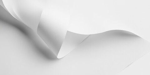 A close-up shot of a sheet of paper on a table, perfect for illustrations or presentations