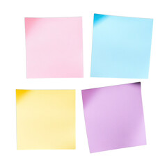 Fototapeta premium yellow sticky notes