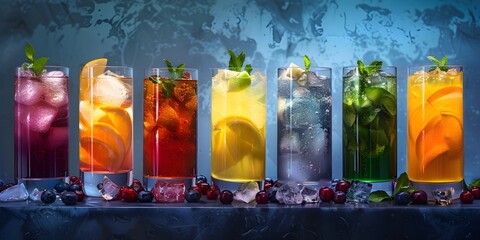Tropical Twists Exotic Drink Escapes
