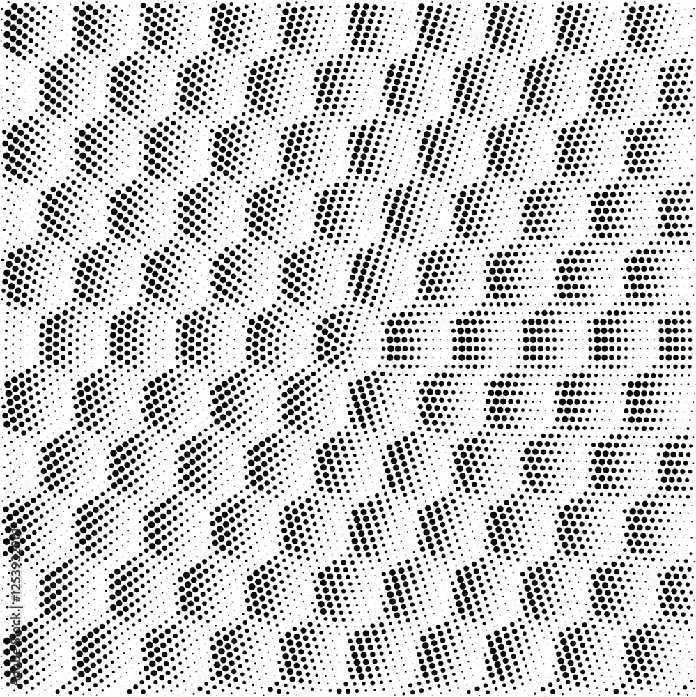 Poster halftone background vector, abstract backdrop design with two tone pattern and copy space for edit y