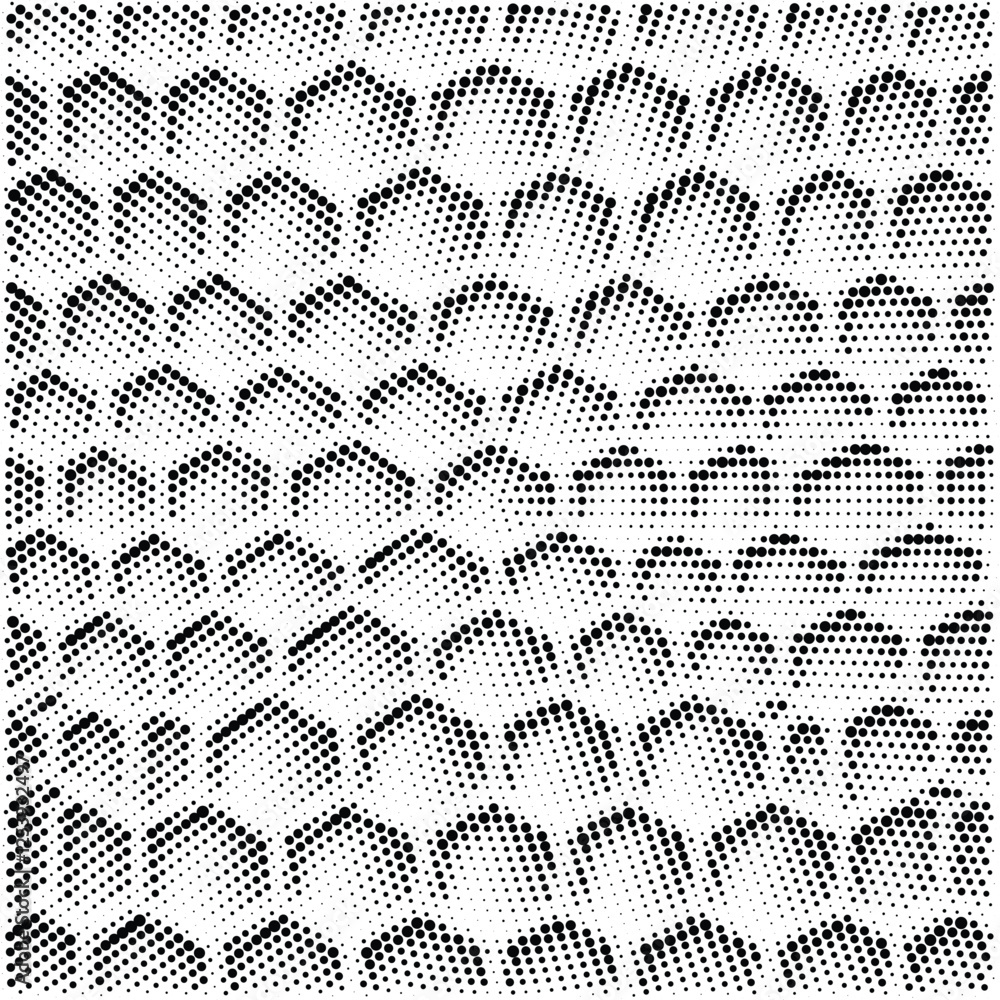 Poster halftone background vector, abstract backdrop design with two tone pattern and copy space for edit y