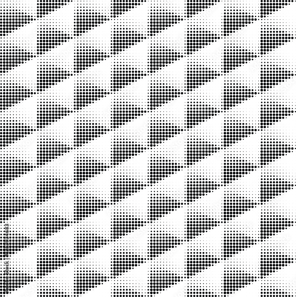 Poster halftone background vector, abstract backdrop design with two tone pattern and copy space for edit y