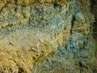 Gesteinsschichten im Muschelkalk