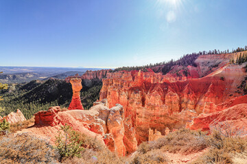 Experience the Stunning Landscape of Bryce Canyons Unique and Mesmerizing Rock Formations, Bryce...