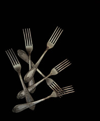Vintage Elegance - Silver Fork