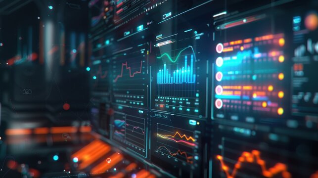 Dynamic Progress Bar for Marketing Dashboard Design and Social Media Metrics Tracking