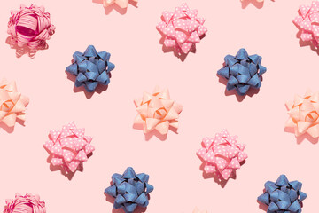 Season of giving, creative holiday background.