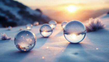 Crystal Clear Spheres on a Soft Surface